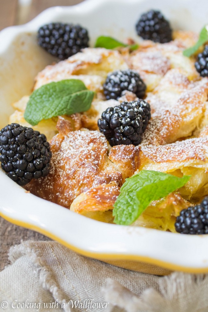 Citrus Croissant French Toast | Cooking with a Wallflower