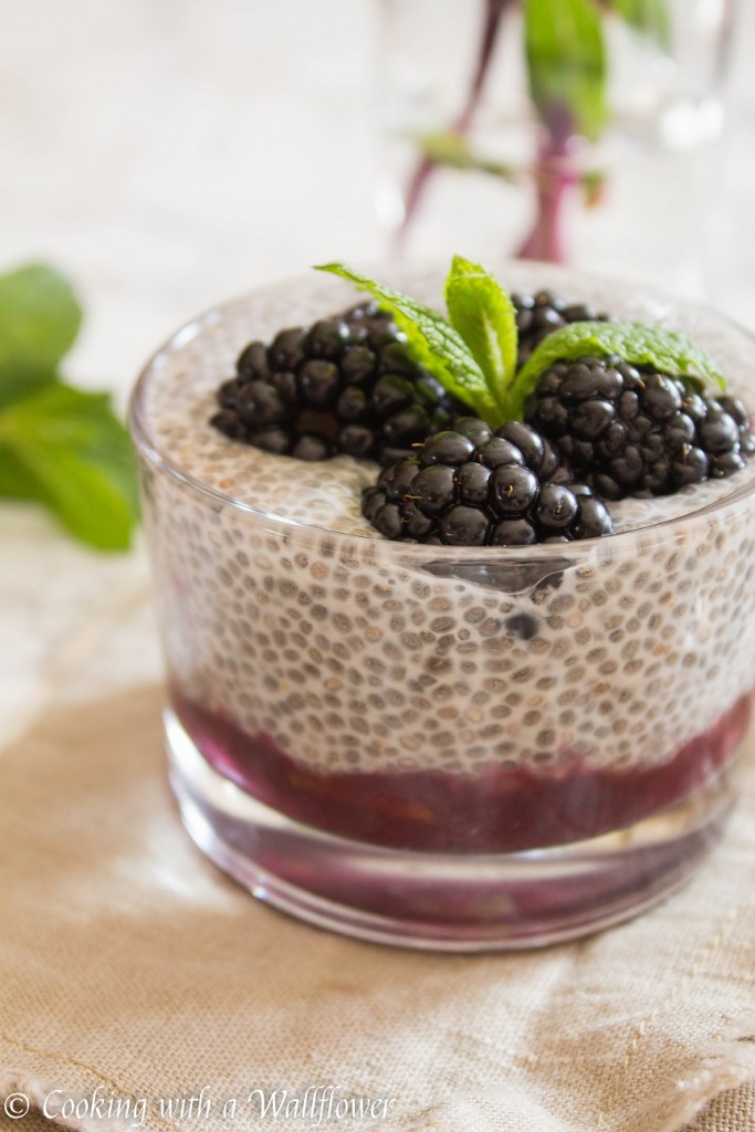 Overnight Jam Chia Pudding | Cooking with a Wallflower