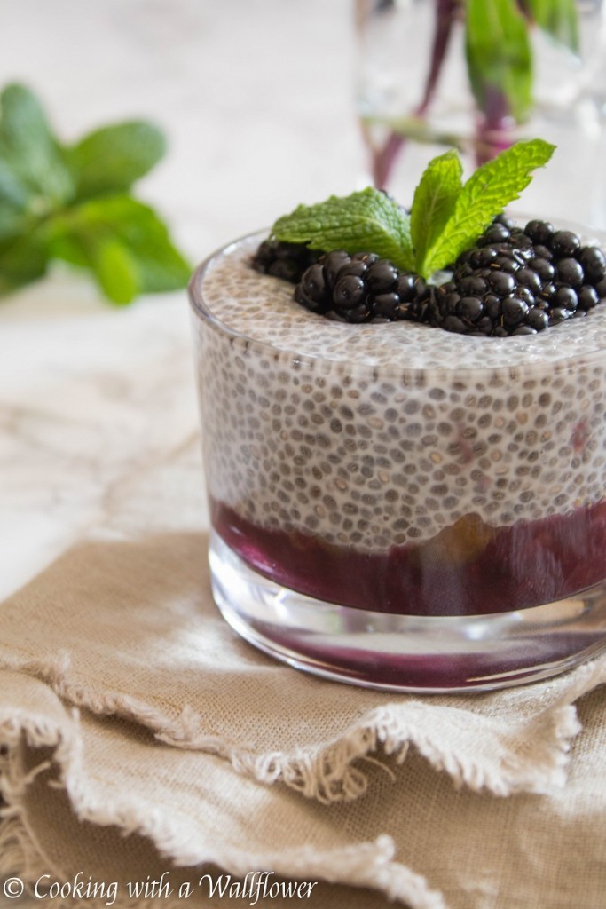 Overnight Jam Chia Pudding | Cooking with a Wallflower