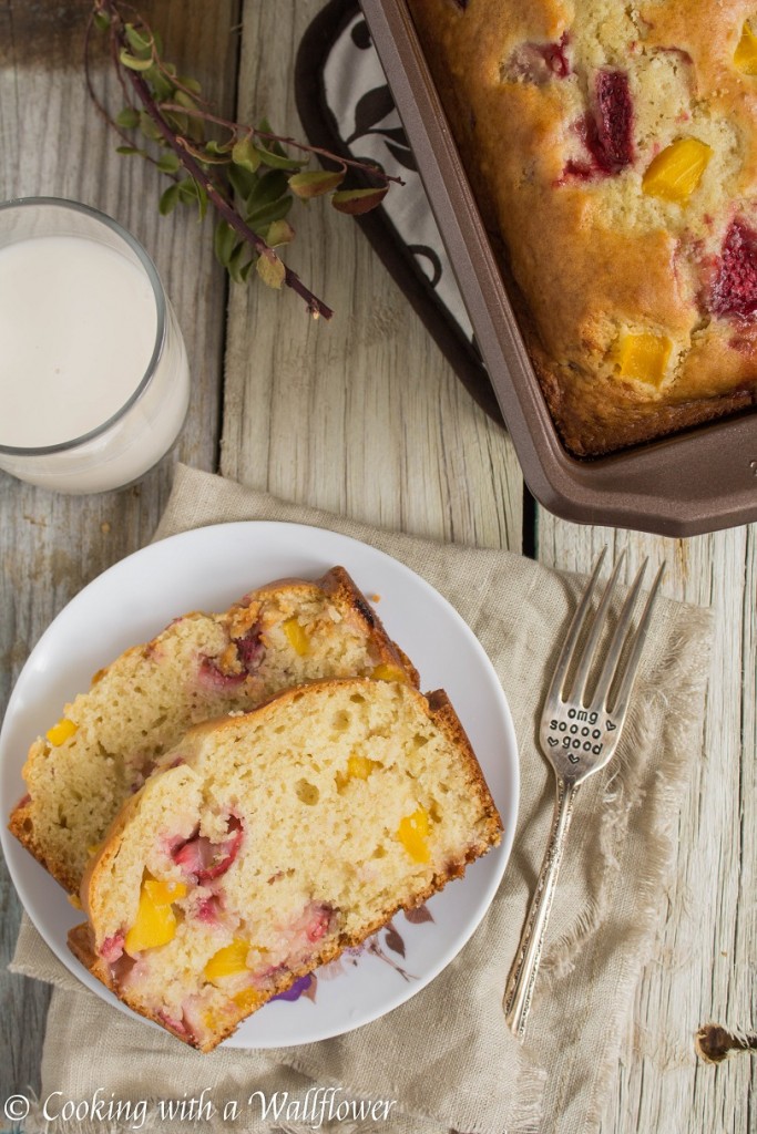 Strawberry Mango Bread | Cooking with a Wallflower