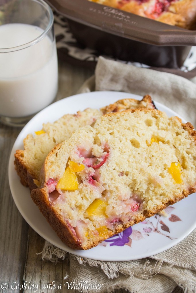 Strawberry Mango Bread | Cooking with a Wallflower