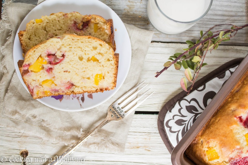 Strawberry Mango Bread | Cooking with a Wallflower