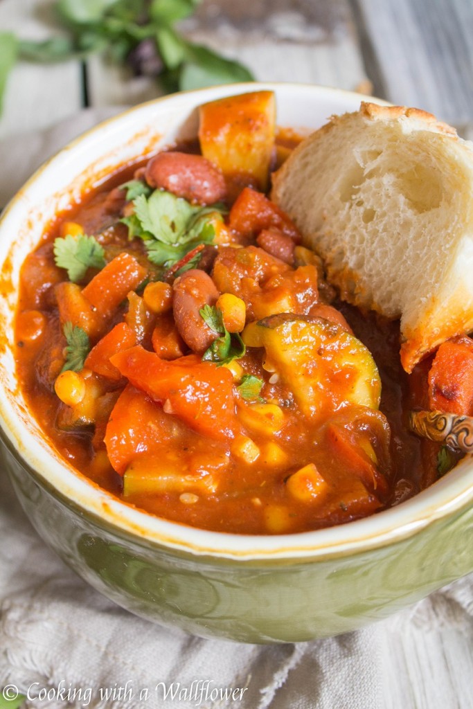 Spicy Summer Vegetable Chili | Cooking with a Wallflower