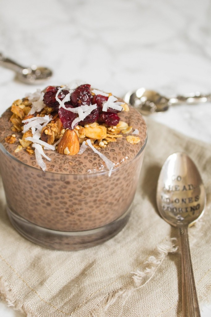 Overnight Chocolate Chia Pudding | Cooking with a Wallflower