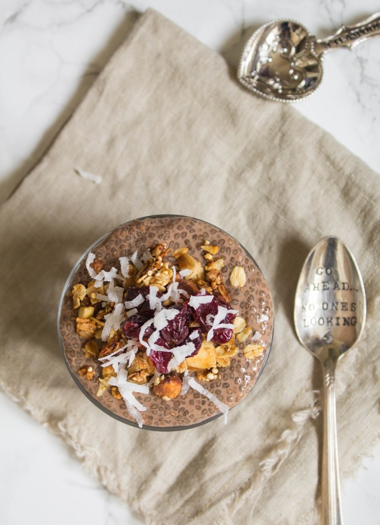 Overnight Chocolate Chia Pudding | Cooking with a Wallflower