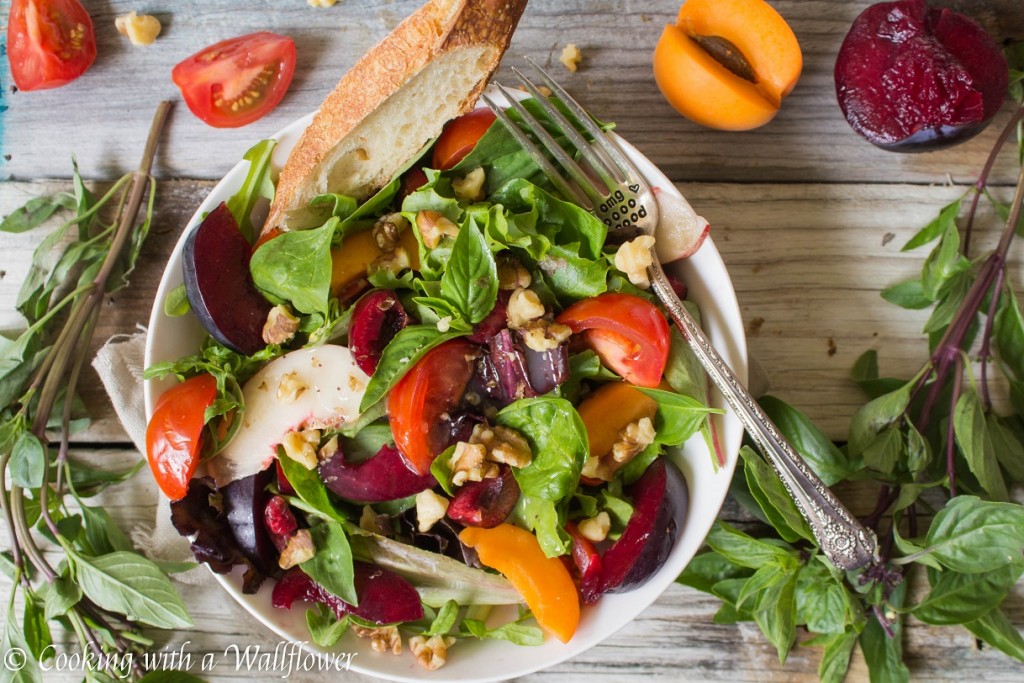 Stone Fruit Salad | Cooking with a Wallflower