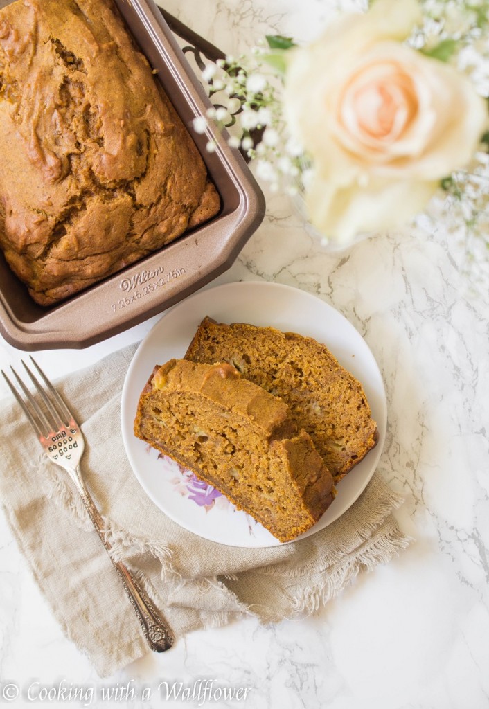 Pumpkin Banana Bread | Cooking with a Wallflower