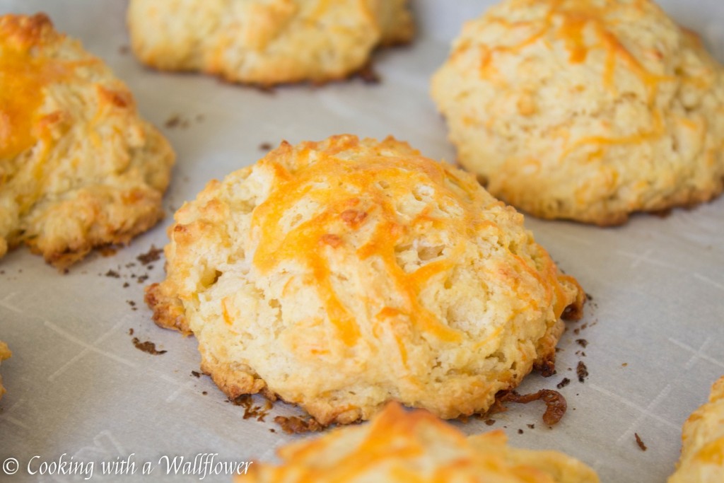 Chicken Pot Pie with Garlic Cheddar Biscuits | Cooking with a Wallflower