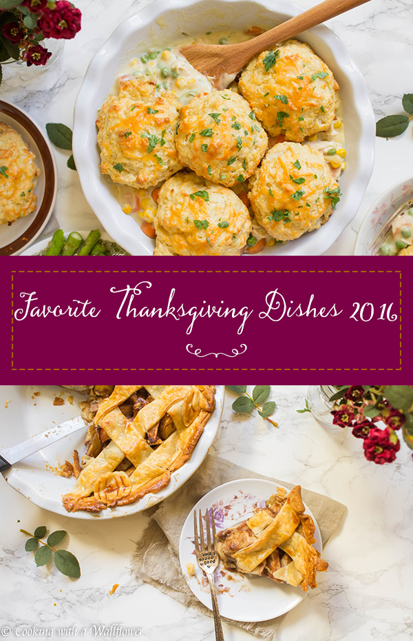 Favorite Thanksgiving Dishes 2016 - Cooking with a Wallflower