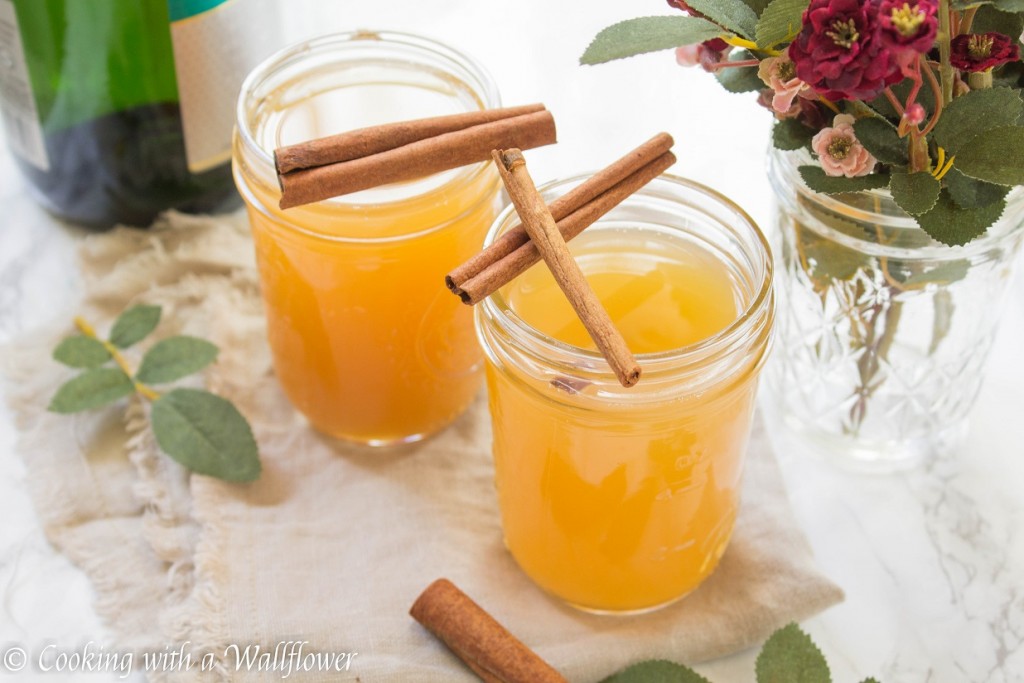 Apple Cider Mimosas | Cooking with a Wallflower