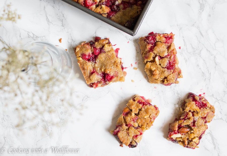 Cranberry Crisp Bars