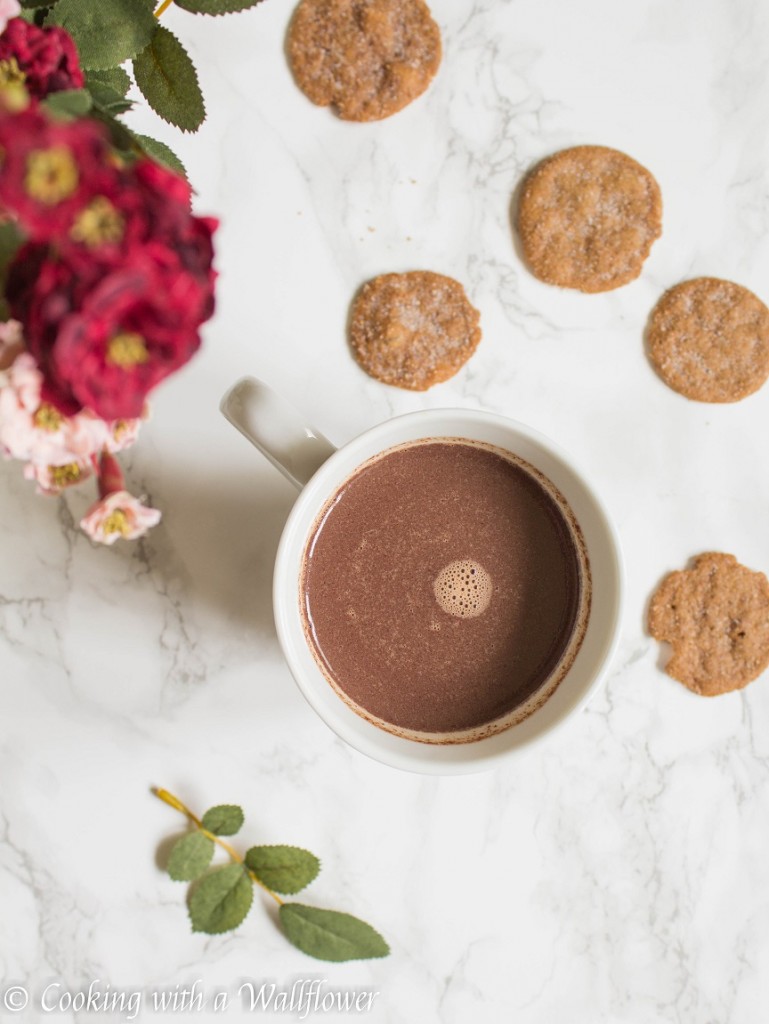Hazelnut Hot Chocolate | Cooking with a Wallflower