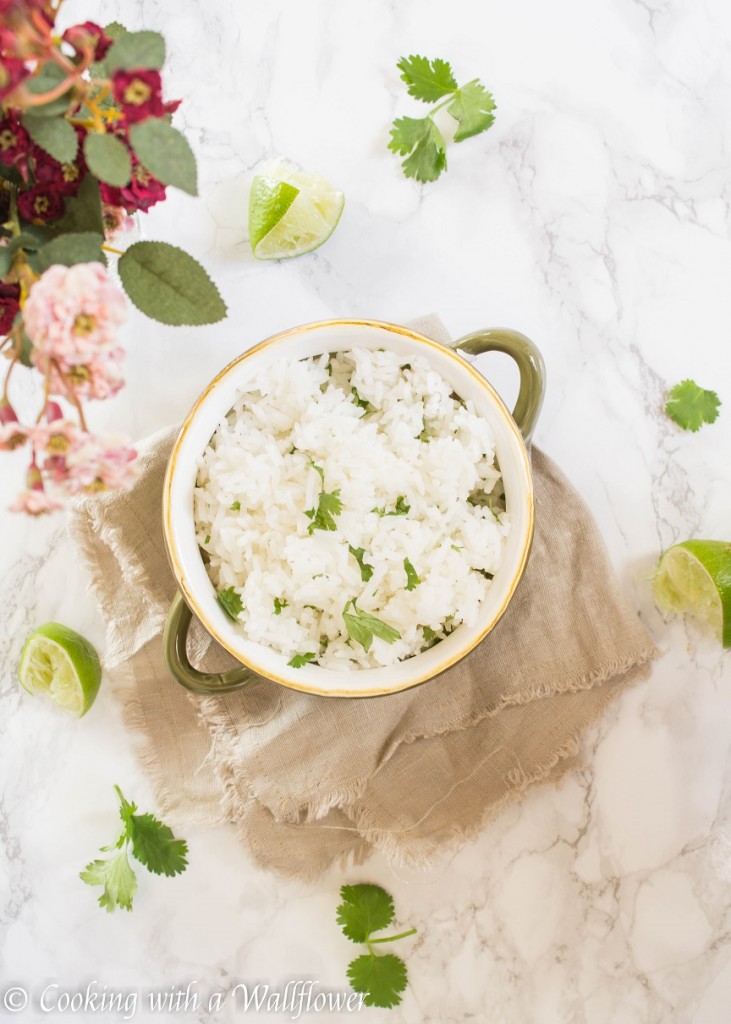 Cilantro Lime Rice | Cooking with a Wallflower