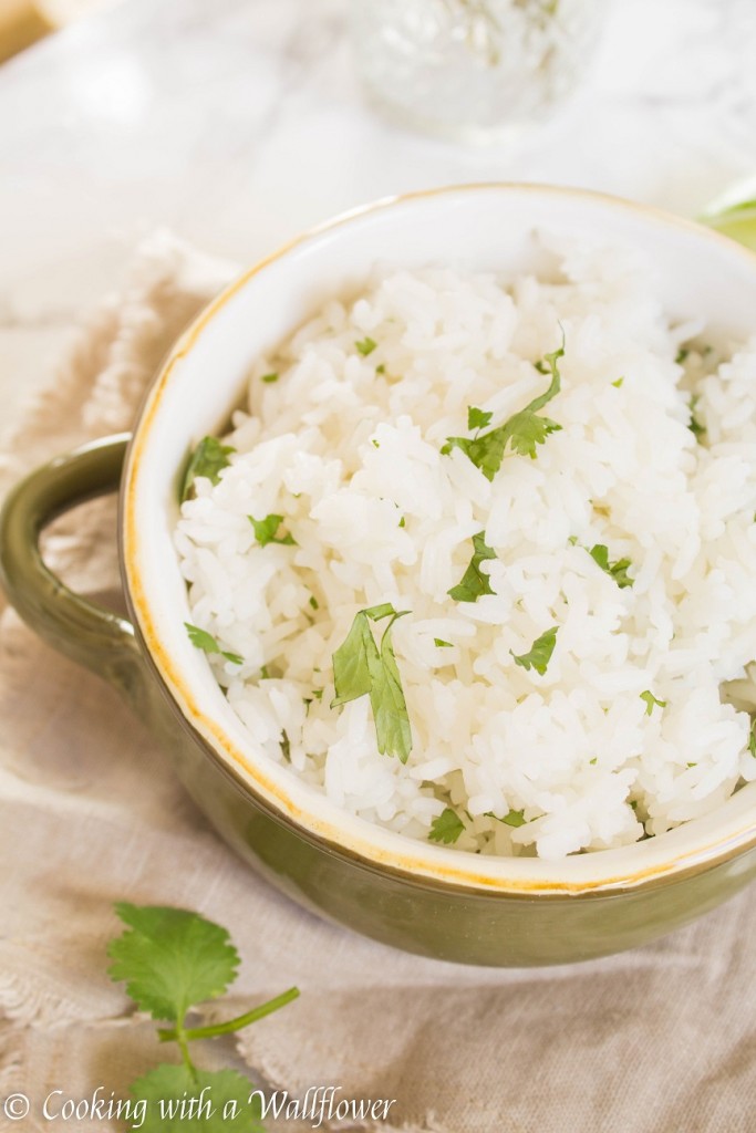 Cilantro Lime Rice | Cooking with a Wallflower