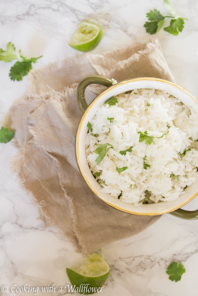 Cilantro Lime Rice | Cooking with a Wallflower