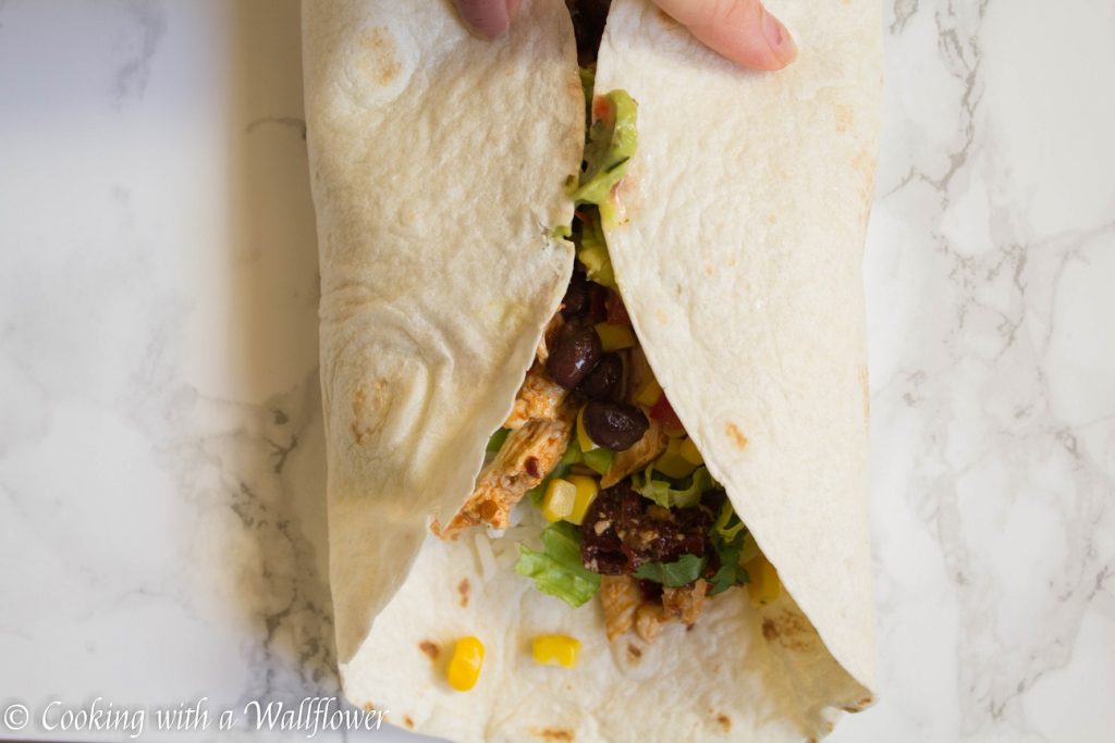 Spicy Chipotle Chicken Burritos | Cooking with a Wallflower