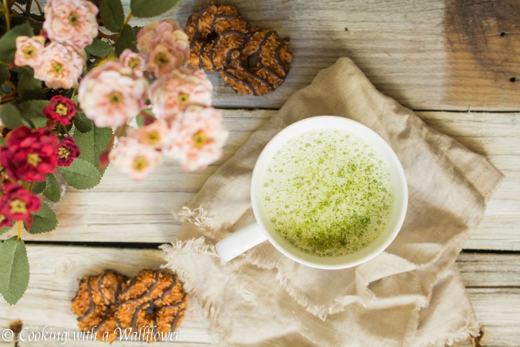 Matcha Green Tea Latte | Cooking with a Wallflower