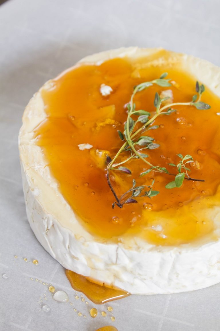 Baked Honey Thyme Brie Cooking with a Wallflower