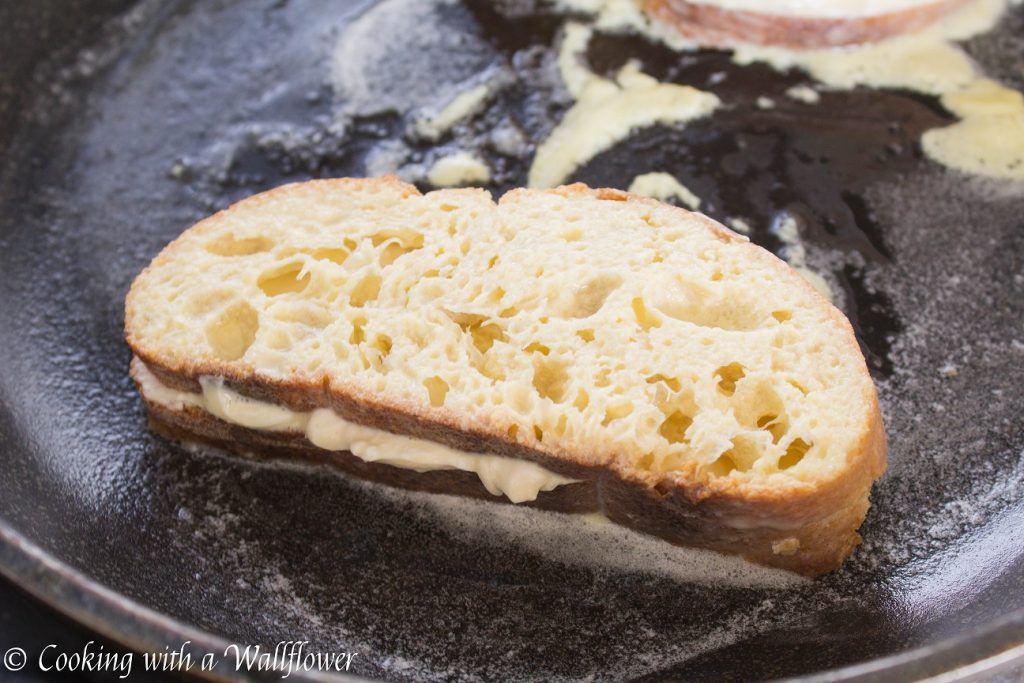 Honey Vanilla Whipped Cream Cheese Stuffed French Toast | Cooking with a Wallflower