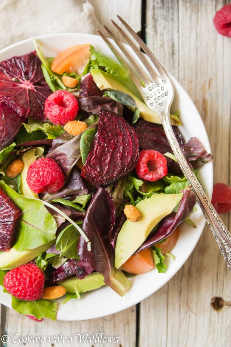 Roasted Beet Salad with Blood Orange Balsamic