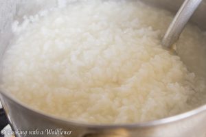 Chicken Broccolini Congee - Cooking with a Wallflower