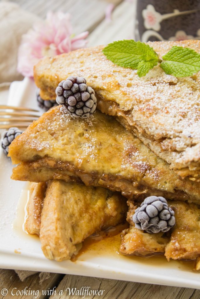Cookie Butter Stuffed French Toast | Cooking with a Wallflower