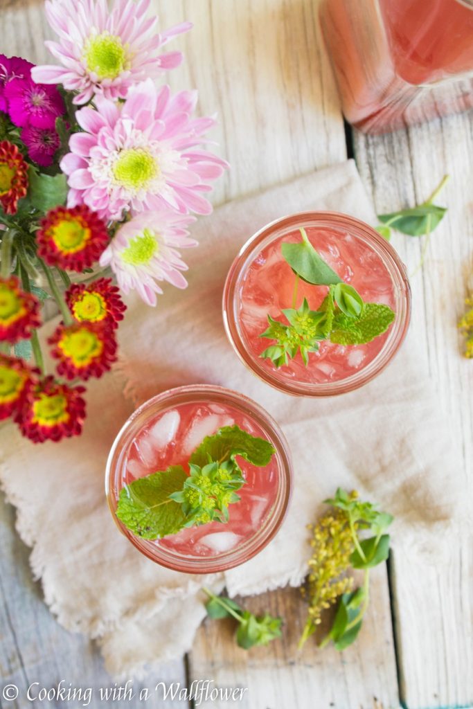 Grapefruit Hibiscus Lemonade | Cooking with a Wallflower