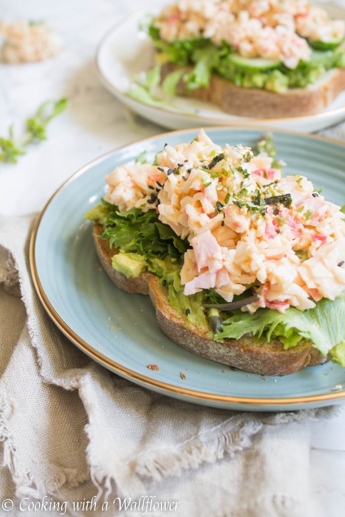 California Pokecado Toast | Cooking with a Wallflower