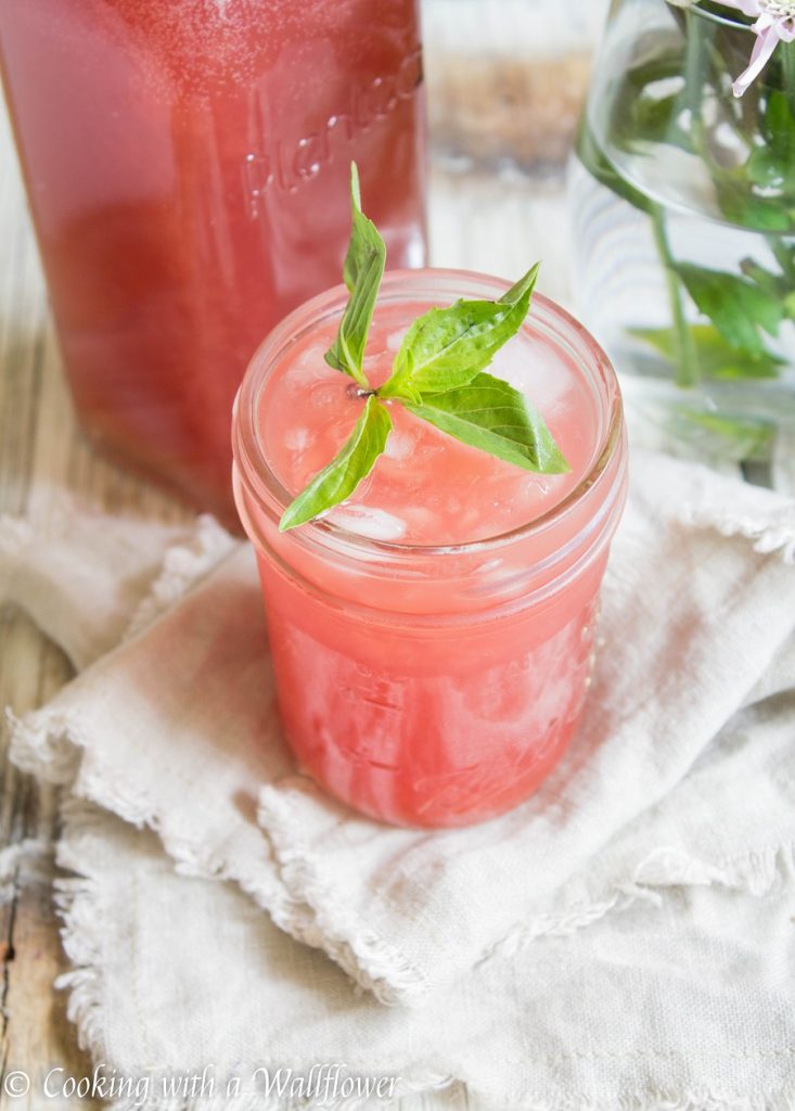 Watermelon Hibiscus Sparkling Soda | Cooking with a Wallflower