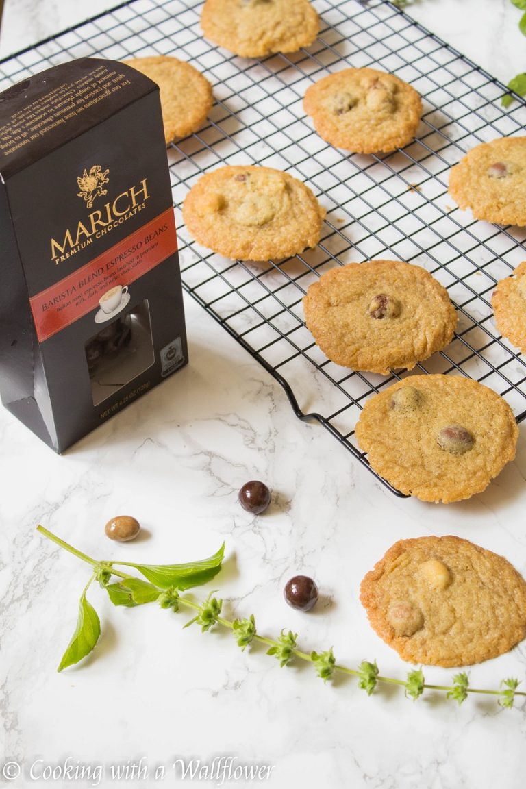Chocolate Covered Espresso Bean Cookies