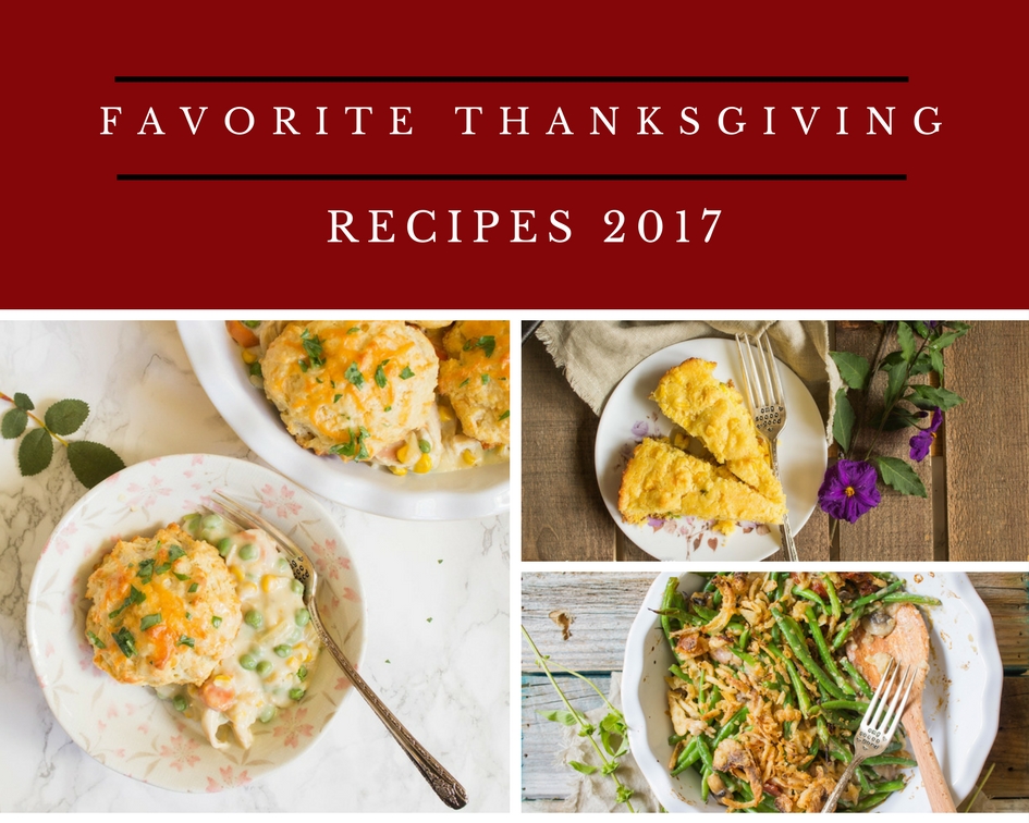 Favorite Thanksgiving Dishes 2017