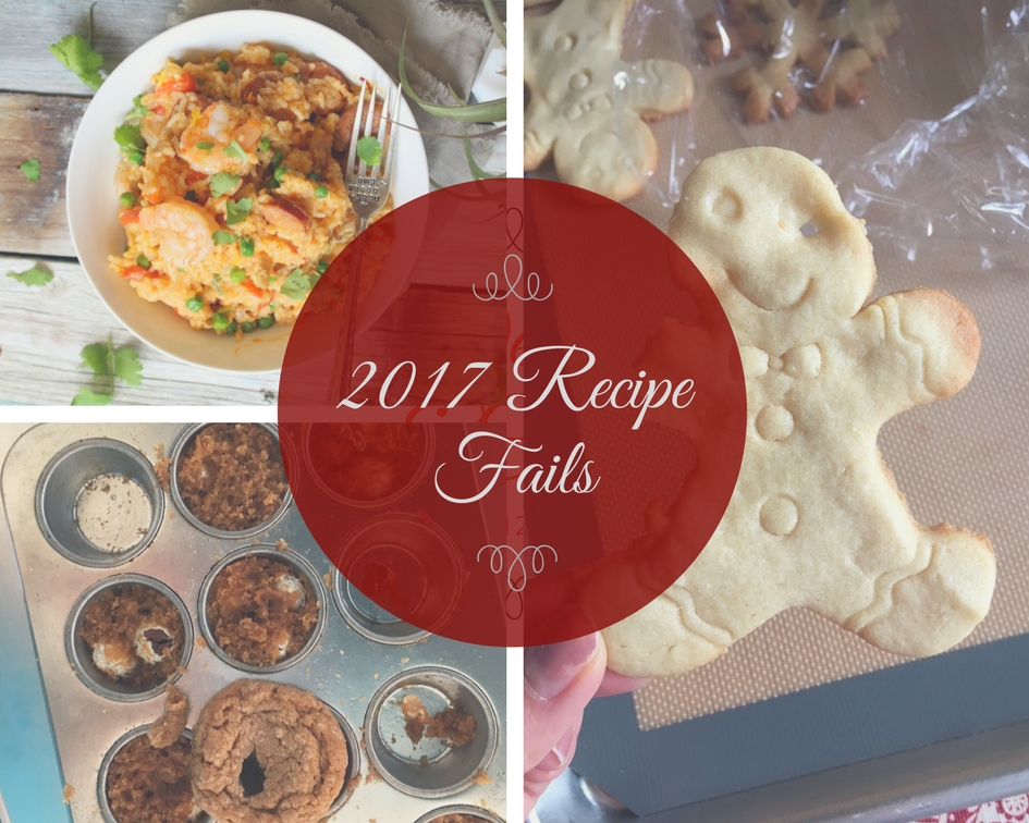 2017 Recipe Fails