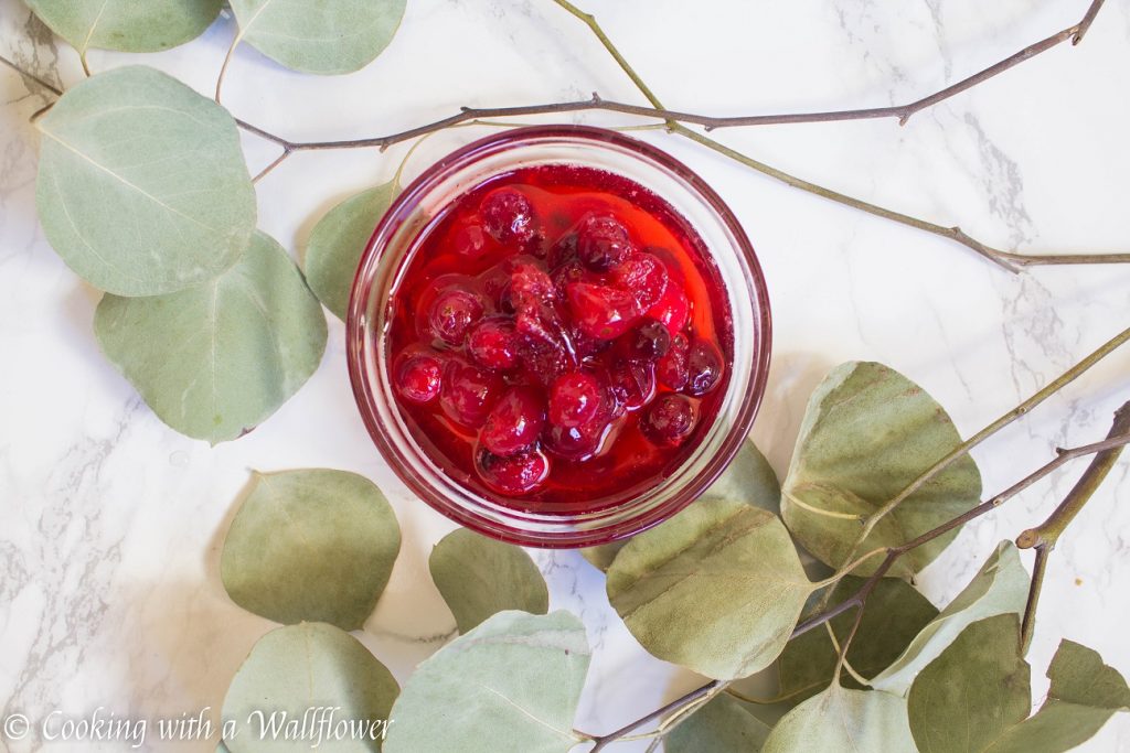 Cranberry Simple Syrup | Cooking with a Wallflower