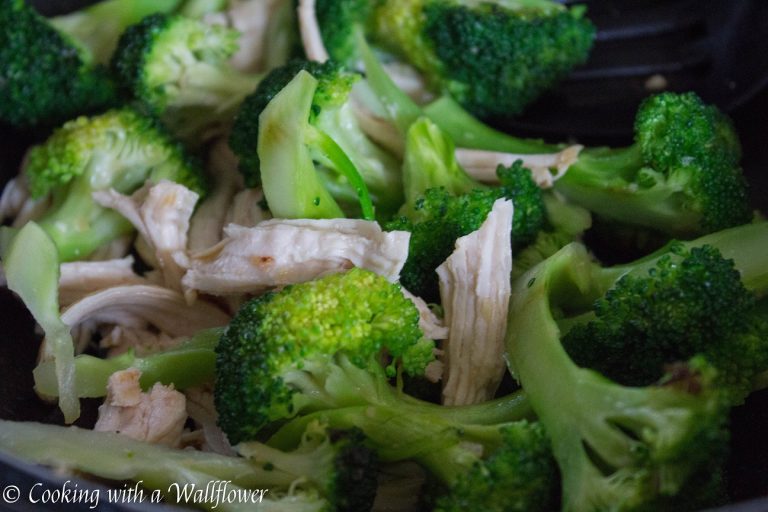 Chicken Broccoli Soba Noodle with Peanut Sauce