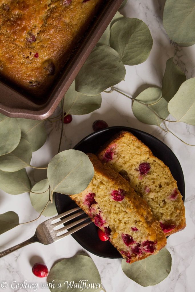 Cranberry Orange Bread | Cooking with a Wallflower