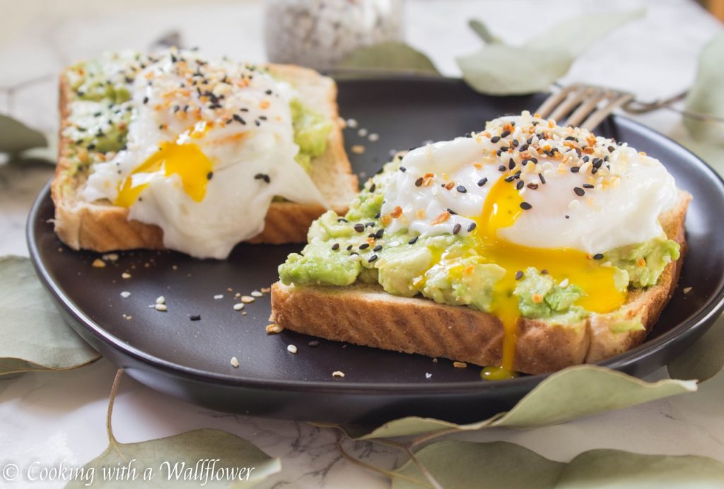 Everything Spice Poached Egg Avocado Toast | Cooking with a Wallflower