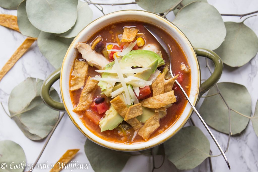 Chicken Tortilla Soup | Cooking with a Wallflower