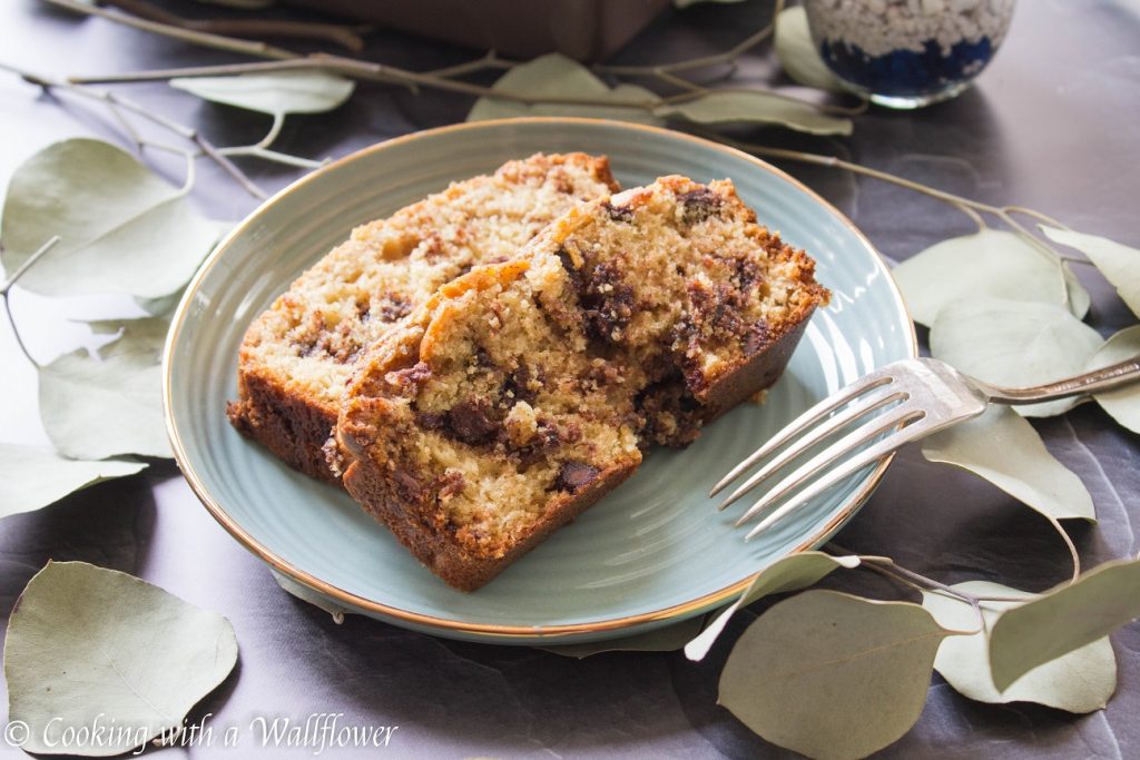 Cinnamon Swirled Chocolate Chip Bread | Cooking with a Wallflower