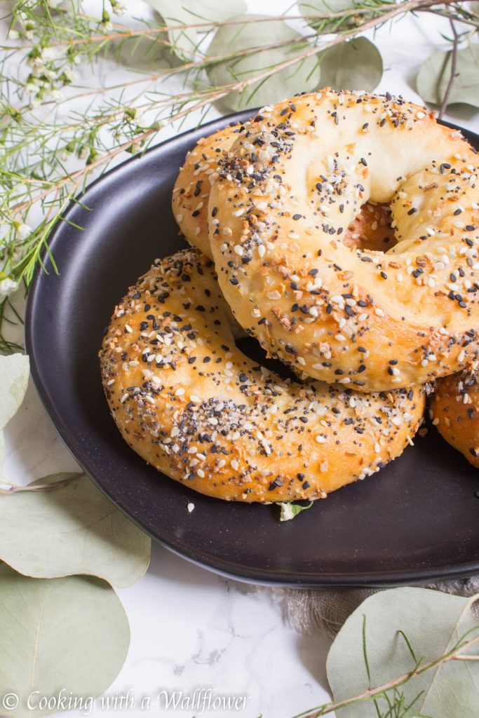 Homemade Everything Bagels | Cooking with a Wallflower