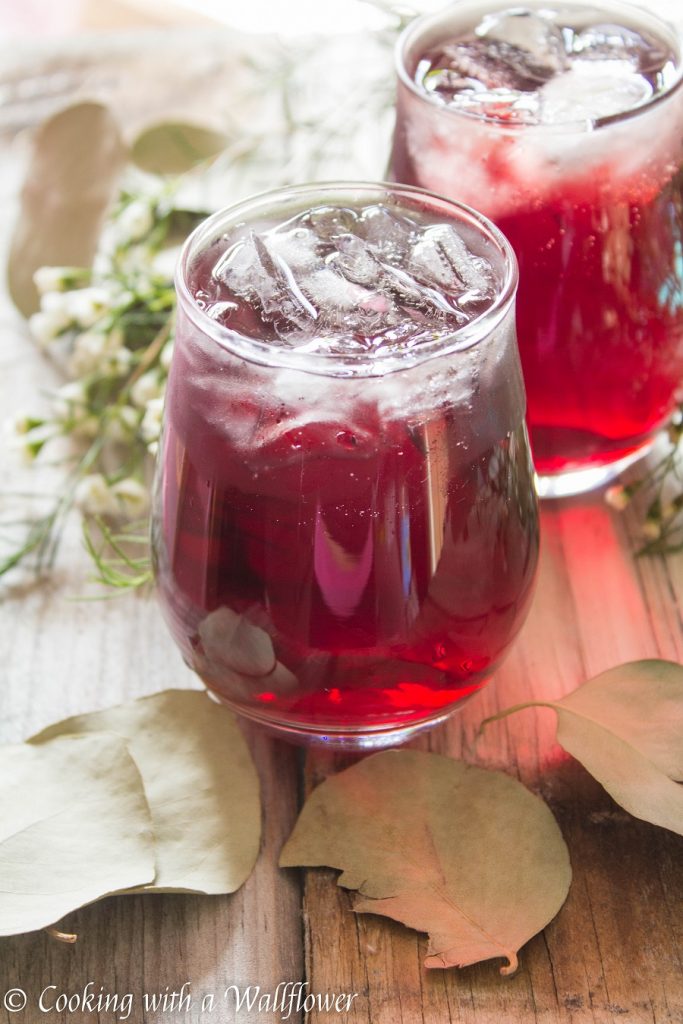 Pomegranate Hibiscus Vodka Iced Tea Cooking With A Wallflower 