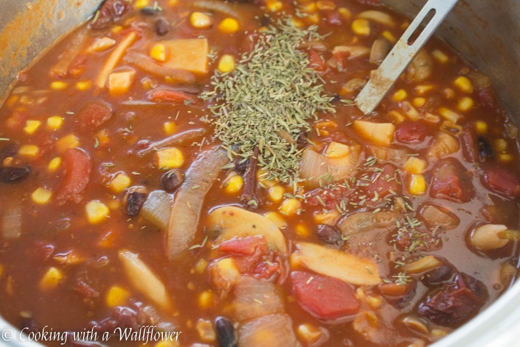 Mushroom Medley Chili | Cooking with a Wallflower