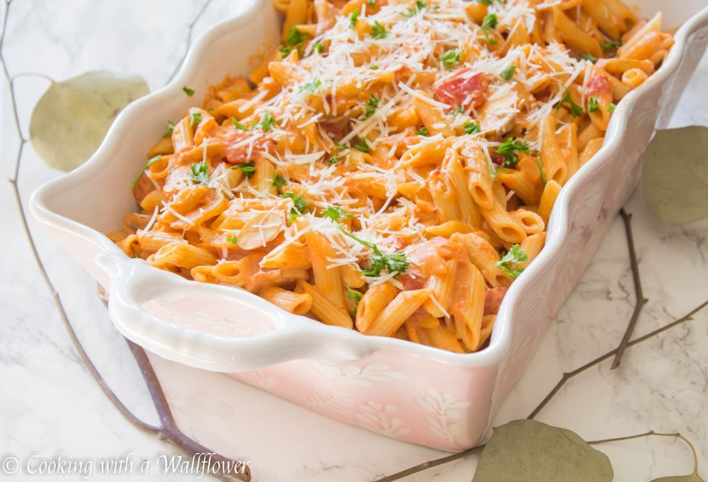 Mushroom Pasta Alla Vodka | Cooking with a Wallflower