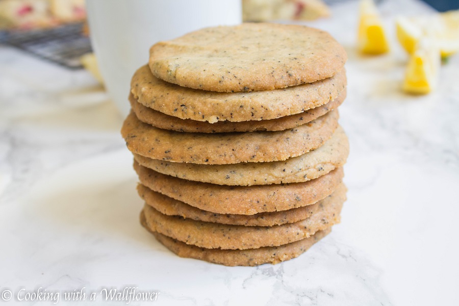 Earl Grey Shortbread Cookies