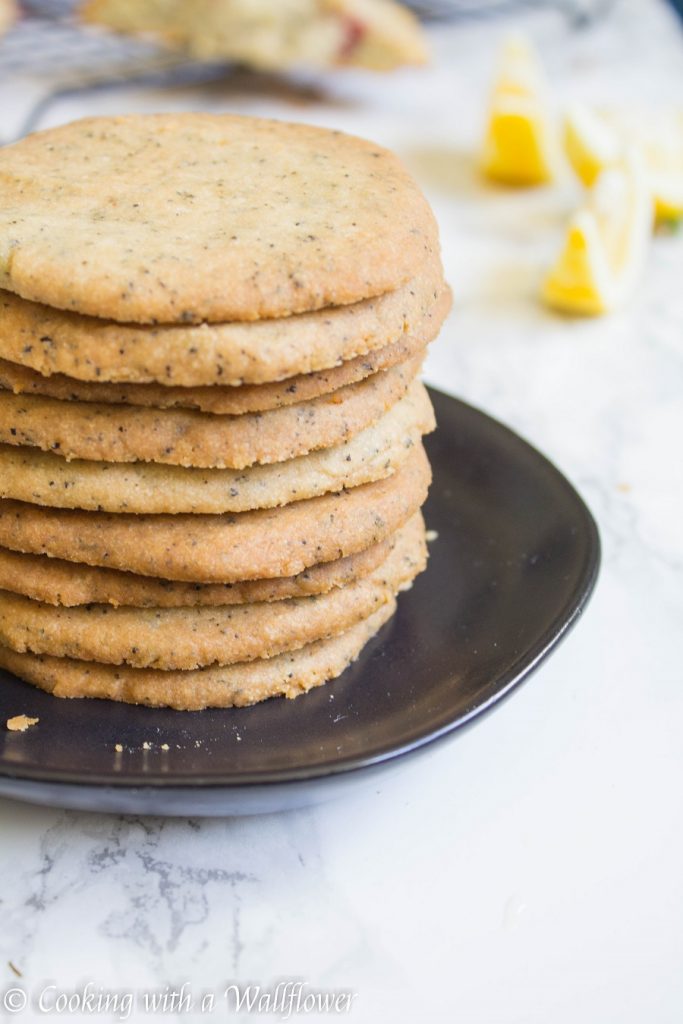 Earl Grey Shortbread Cookies | Cooking with a Wallflower