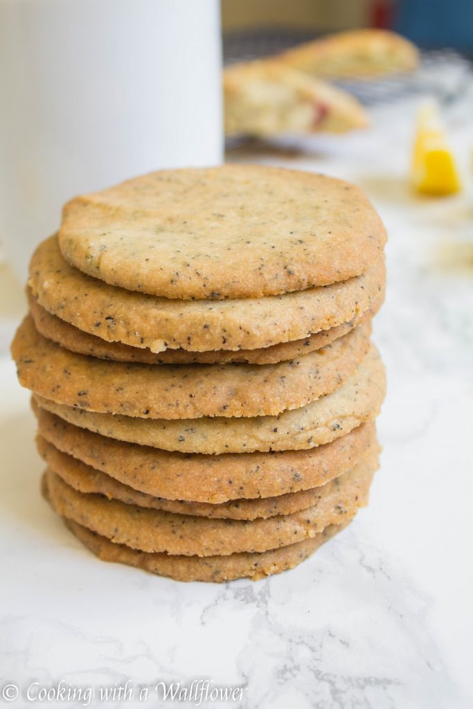 Earl Grey Shortbread Cookies - Cooking with a Wallflower