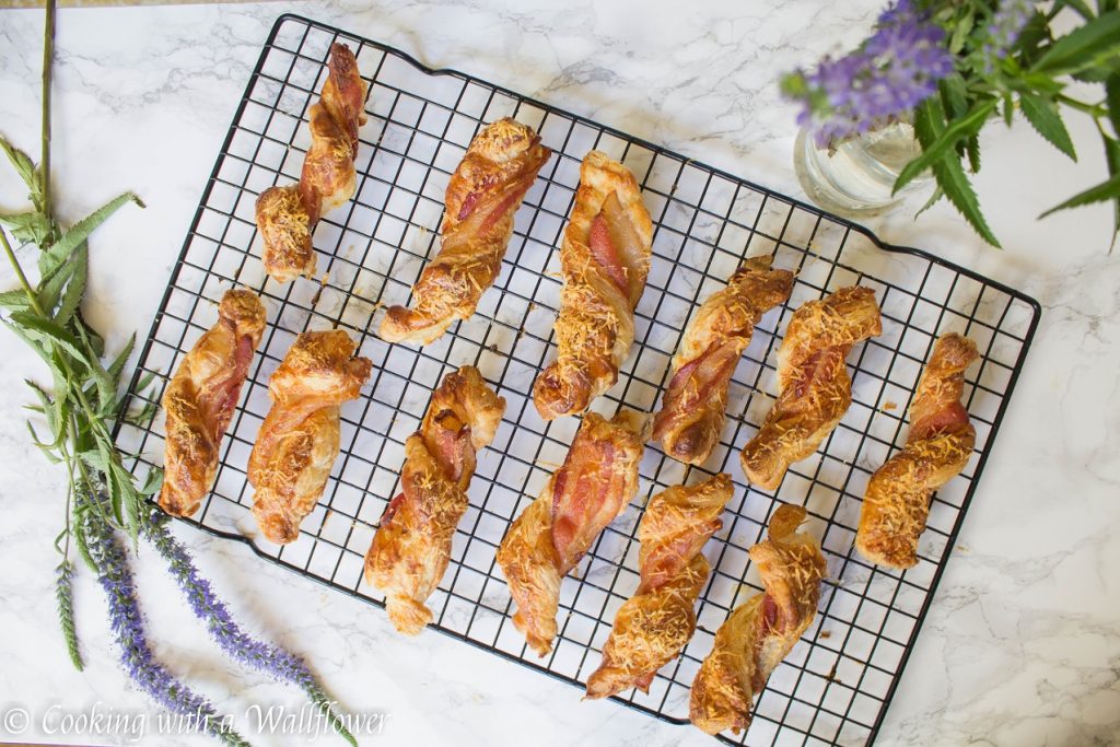 Parmesan Bacon Twists | Cooking with a Wallflower