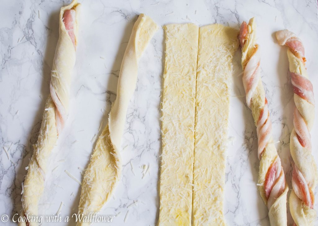 Parmesan Bacon Twists | Cooking with a Wallflower