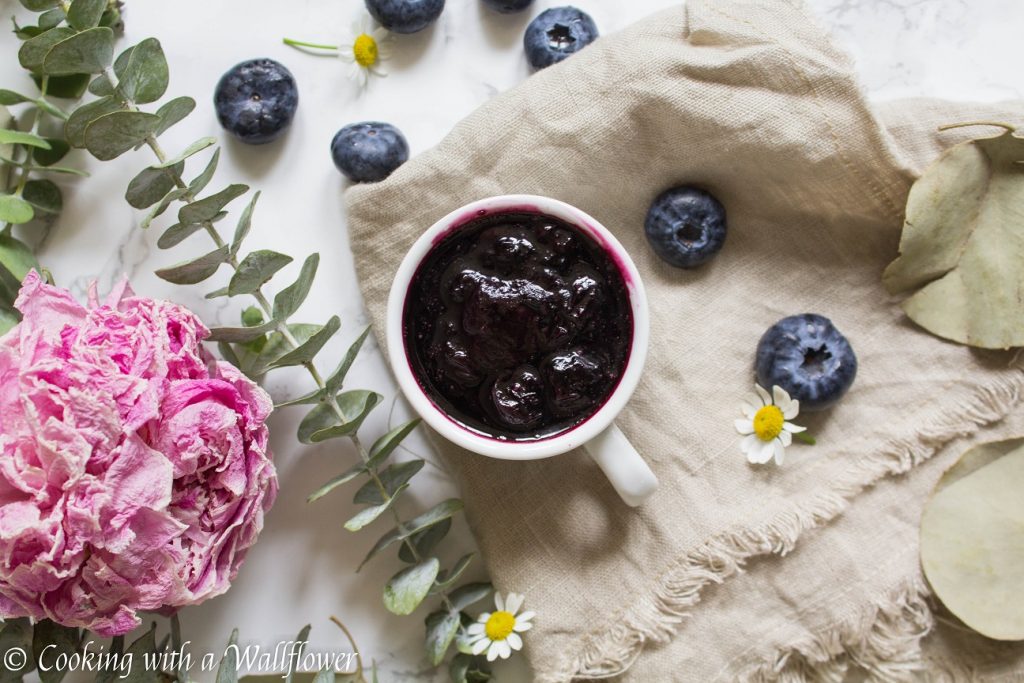 Small Batch Blueberry Jam | Cooking with a Wallflower