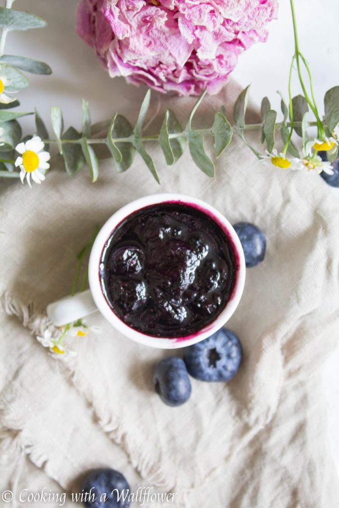 Small Batch Blueberry Jam | Cooking with a Wallflower