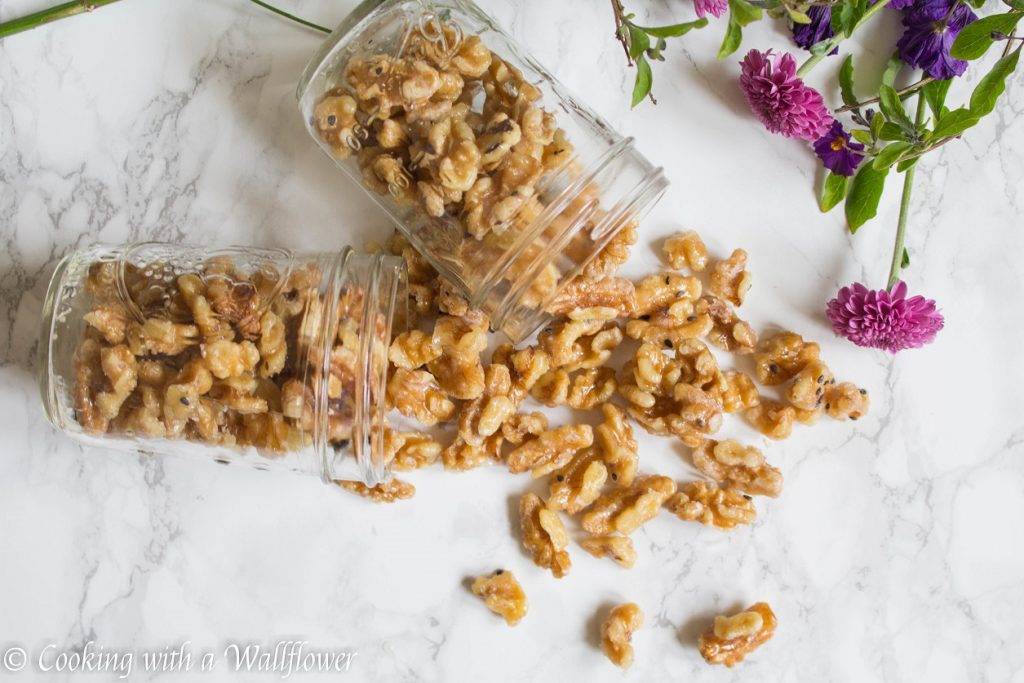 Toasted Candied Walnuts | Cooking with a Wallflower